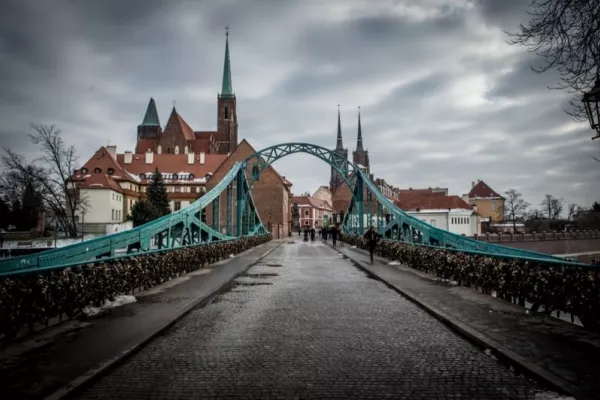 Wrocław - bridge Tumski
